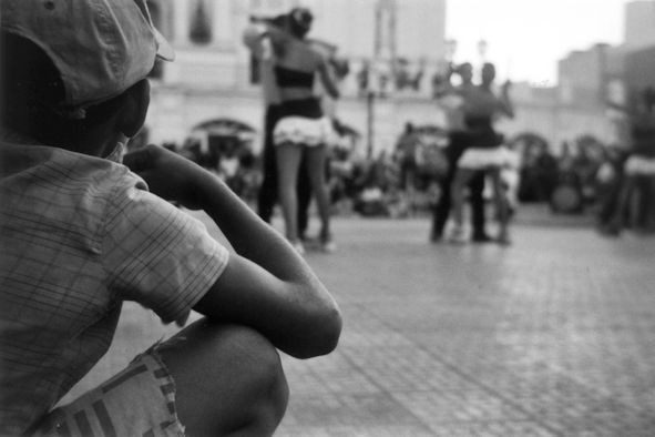 Danseurs à Cuba